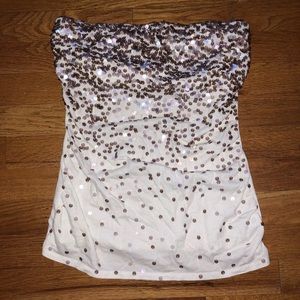 Sequins Tube Top